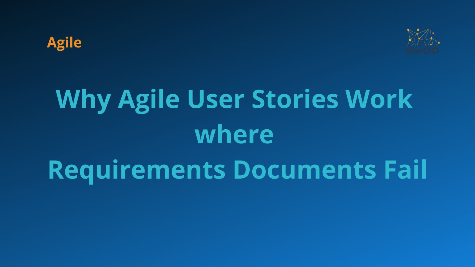 Why Stories Work where Requirements Documents Fail