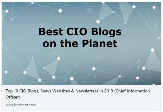 Becoming a Transformational CIO from the Best CIO Blog on the Planet!