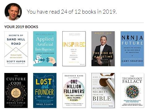 My Top Books 2019: Digital Transformation, Entrepreneurship, AI
