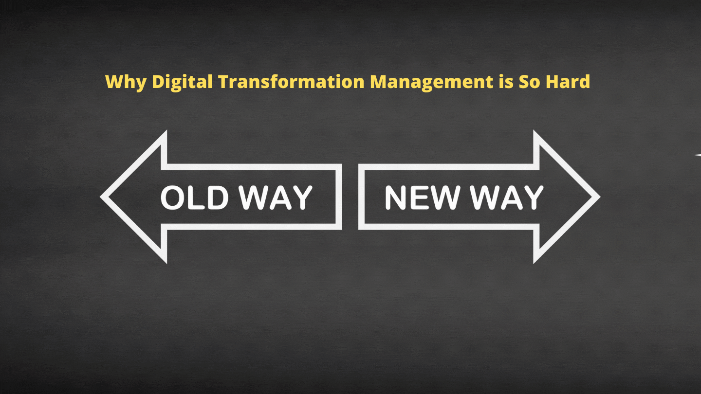 Video – Why I am Absolutely Passionate About Digital Transformation Management