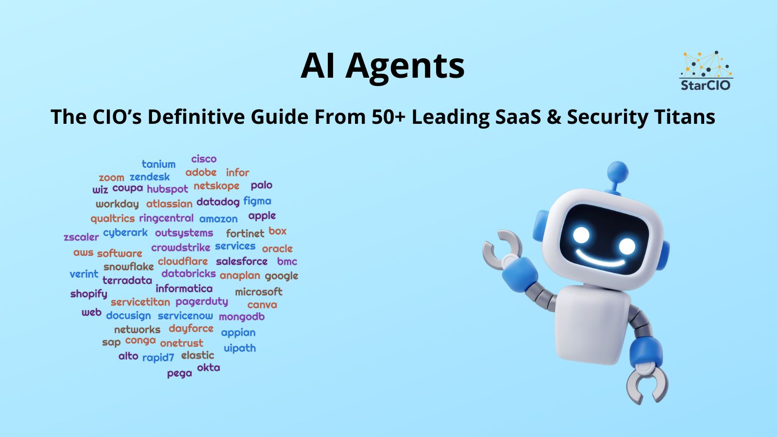 AI Agents: The CIO’s Definitive Guide From 50+ Leading SaaS & Security Titans