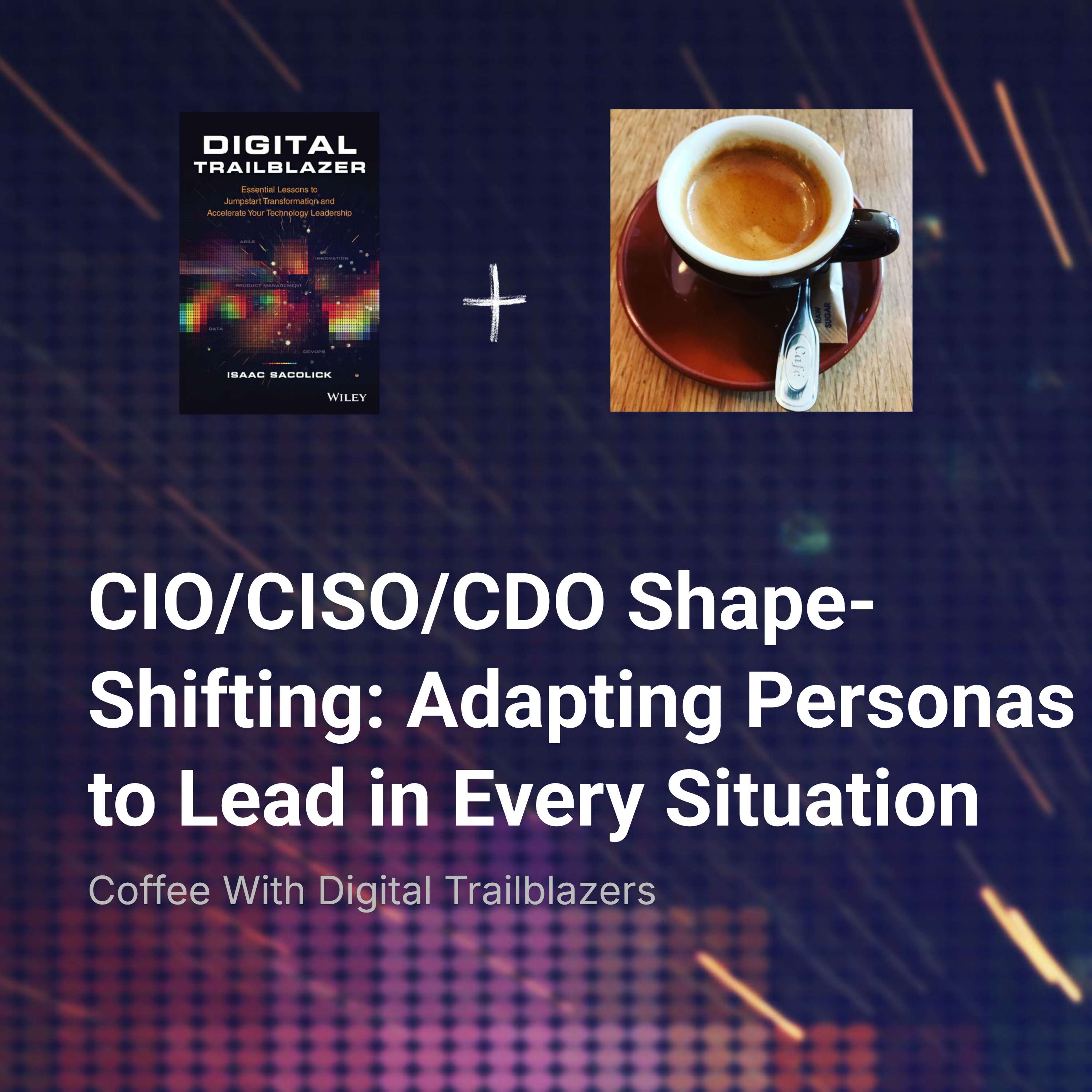 CIO/CISO/CDO Shape-Shifting