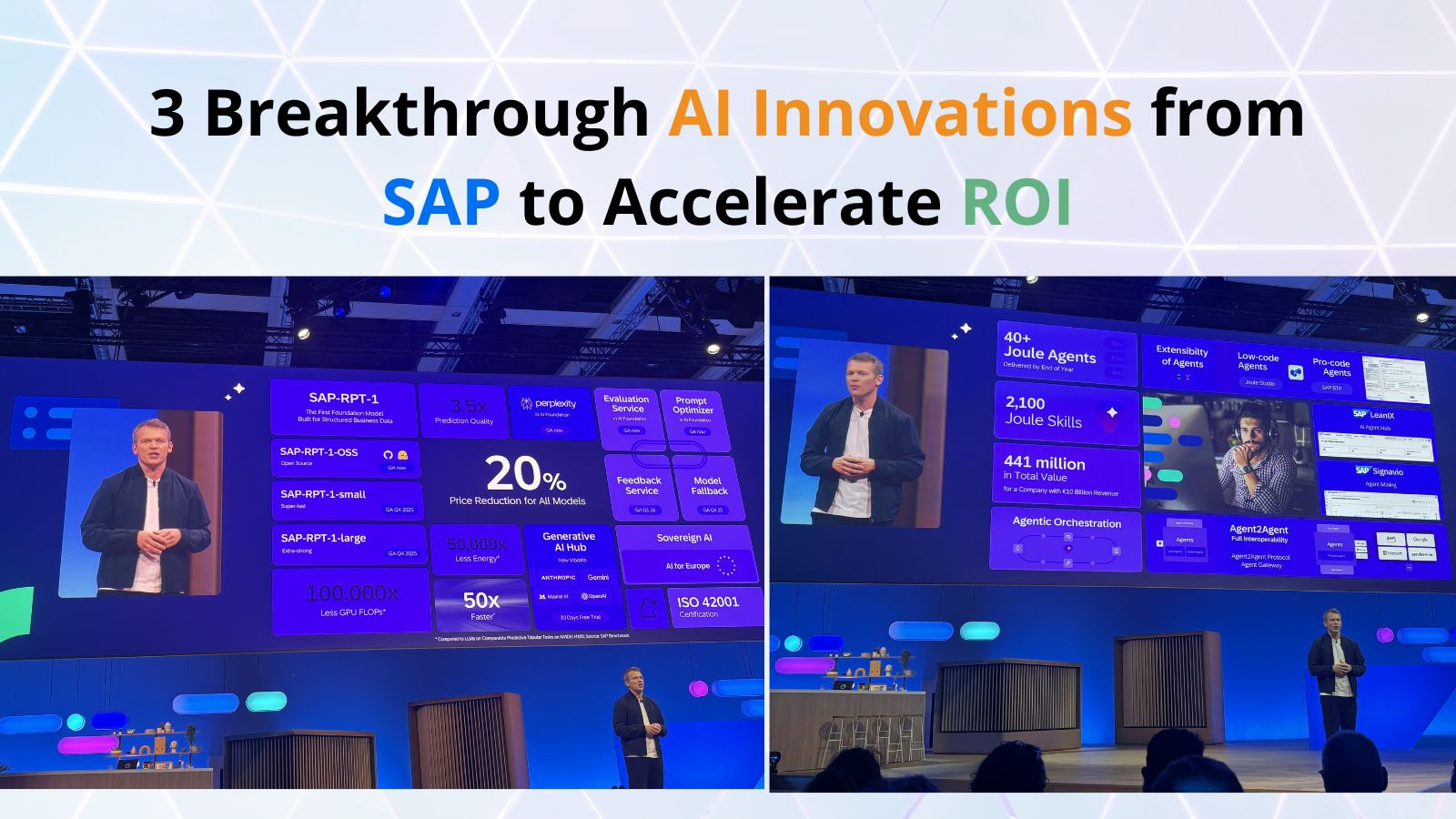 3 Breakthrough AI Innovations from SAP to Accelerate ROI