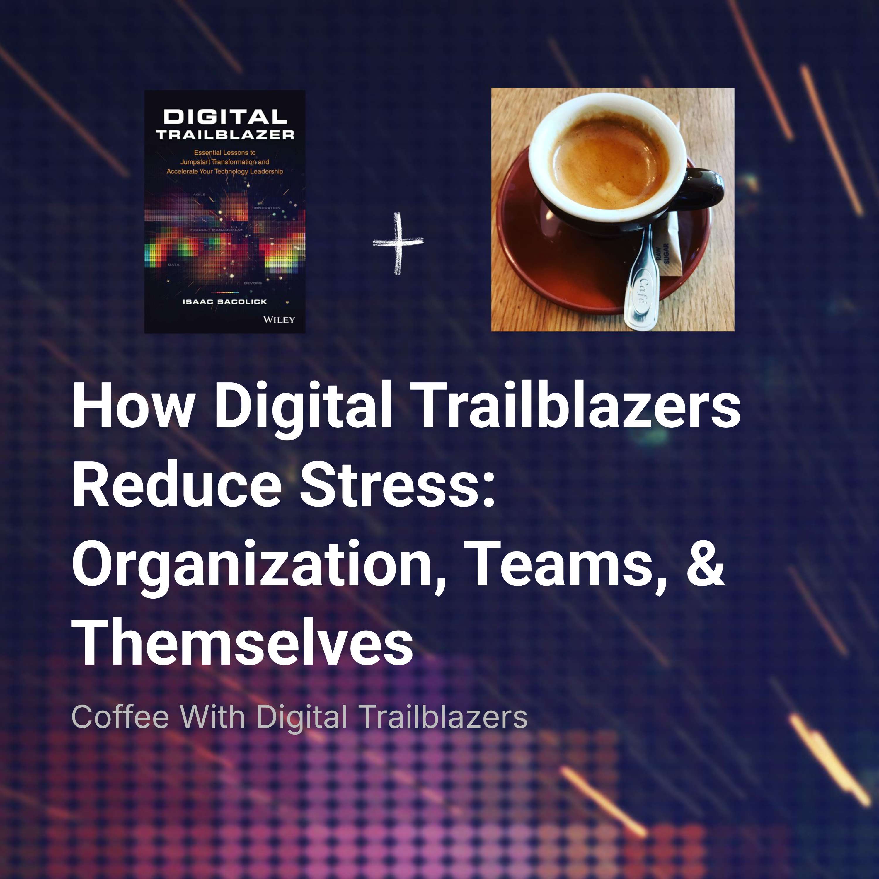 How Digital Trailblazers Reduce Stress: Organization, Teams, & Themselves
